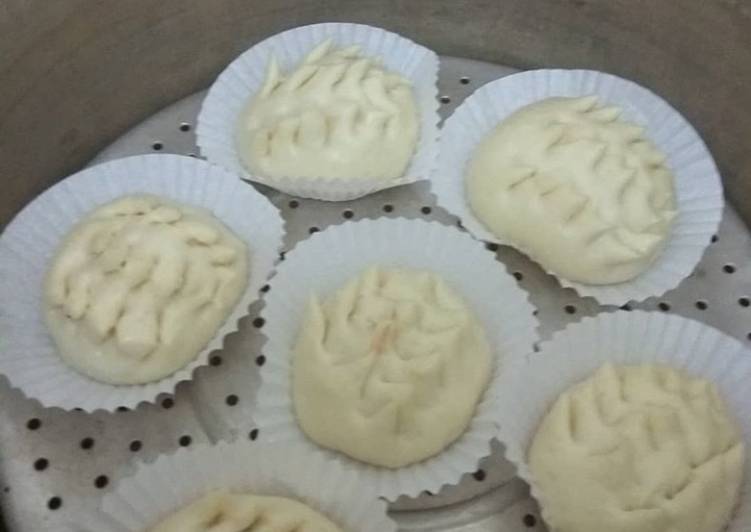 Resep Bakpao praktis,no ribet,no telur,lembut, yang Enak