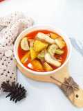 Asinan buah (nanas, salak, timun)