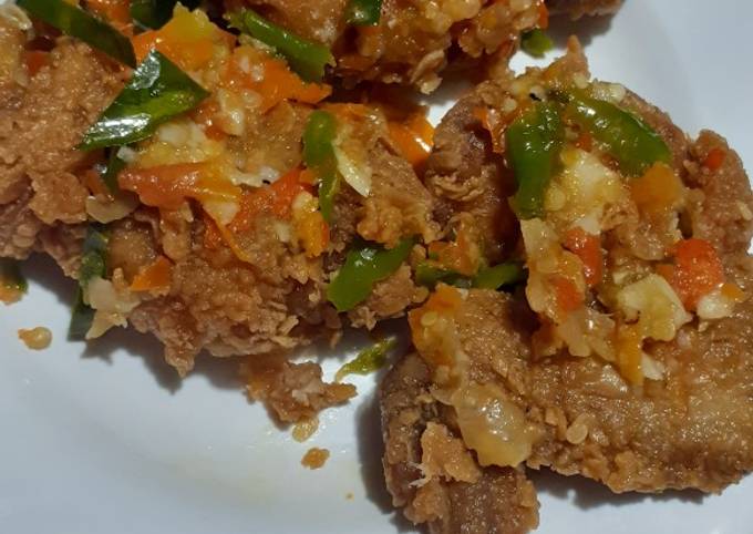 Sambal Ayam Geprek Daun Jeruk