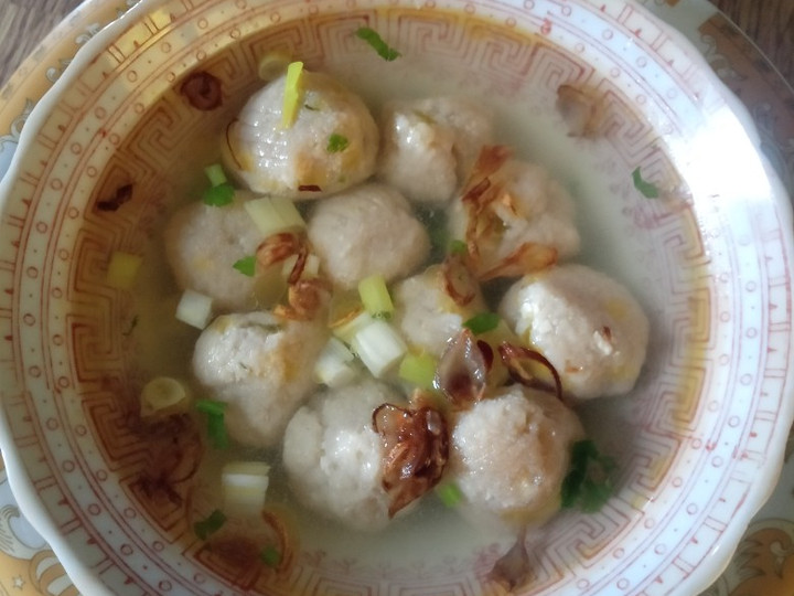 Bagaimana Menyiapkan Bakso tahu kuah bakso seger dan enak, Enak