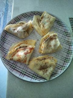 عکسی از دستور کرپ فرانسوی