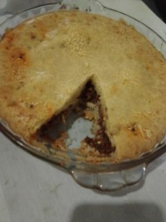 Foto de Bolo salgado de carne moída