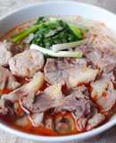 BÚN bò nạm-chả quết