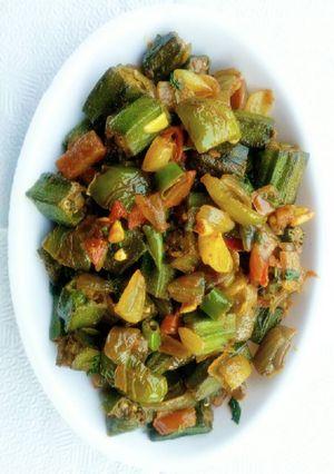 A picture of Vindi dopyaza.