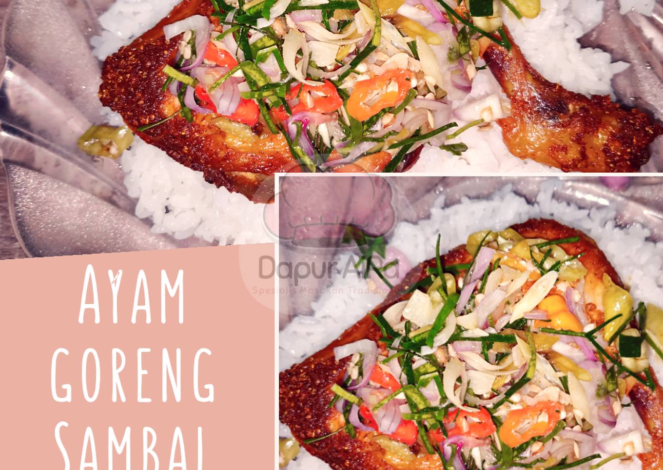 Ayam goreng sambal mattah