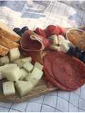 Tabla de quesos para picnic