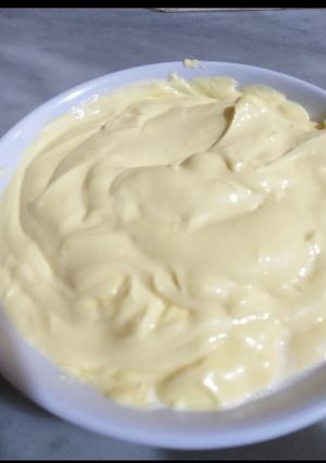 صورة لوصفة صلصة الثوم (مايونيز)😋😋