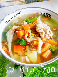 Foto resep Sop Jamur Tiram