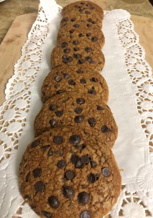A picture of Chocolate chip cookies.