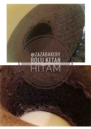 Foto resep Bolu Ketan Hitam Panggang 4 telur ayam