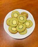 Cookie trà xanh hình quả kiwi