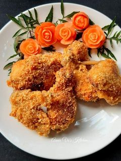 Hình của món Gà tẩm bột chiên xù.