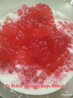 Foto resep Es Bubur Sumsum Sagu Mutiara