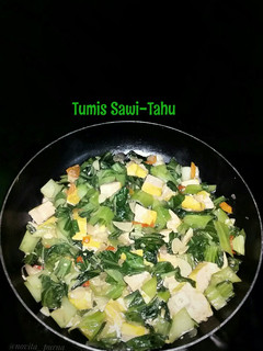 Foto resep Tumis Sawi-Tahu