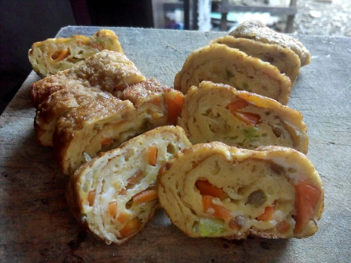 Langkah Gampang Membikin Resep Tamagoyaki (Telur Dadar gulung) tanpa teflon yang Lezat Sekali Anti Ribet, Lezat