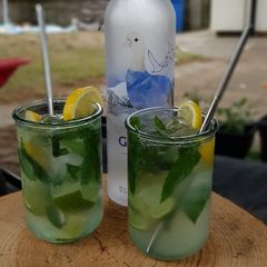 Mojito Cocktail with a twist A picture of Mojito Cocktail with a twist.