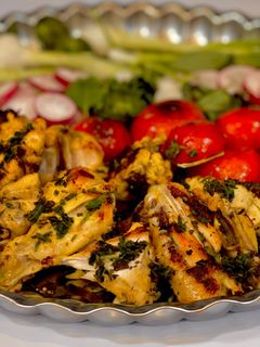 عکسی از دستور مرغ دلار