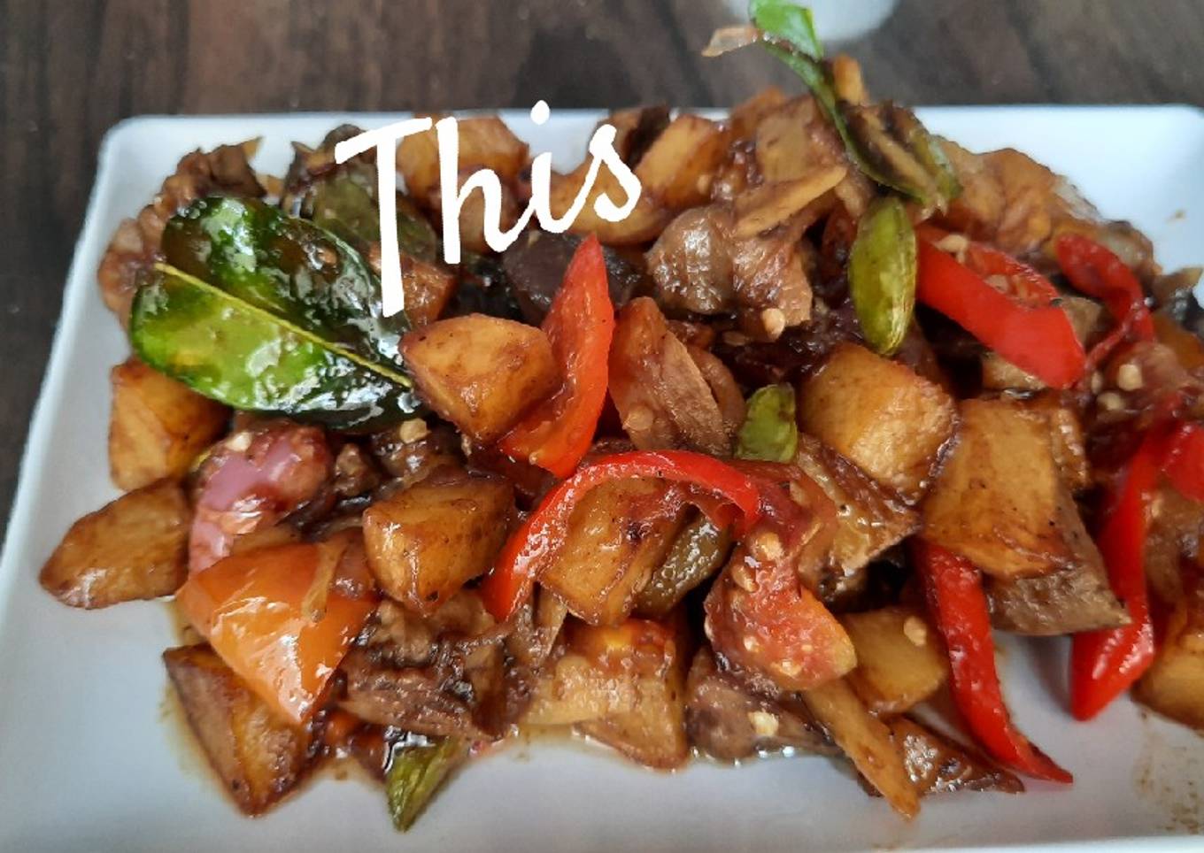 Sambal Goreng Pete Hati Ample