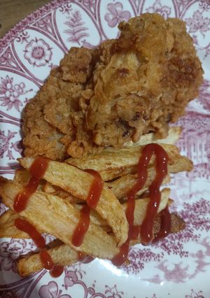Ropogós csirkeszárnya recept fotója