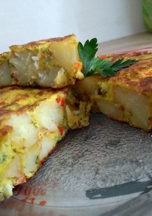 Una foto de Tortilla de papa