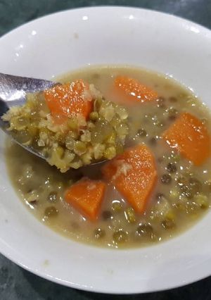 Foto resep Mung bean sweet potato