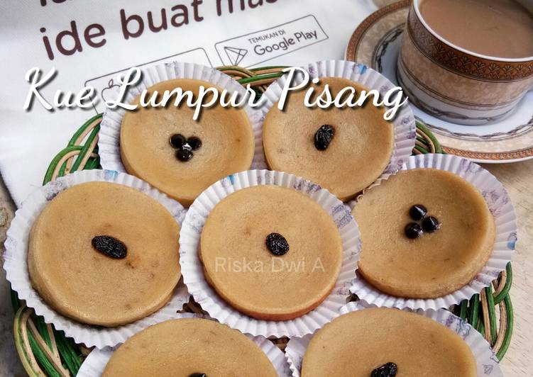 resep cara buat Kue Lumpur Pisang