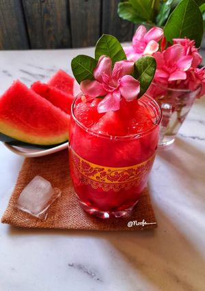 Foto resep Tarbooz Ka Sharbat (Es Semangka ala Pakistan)