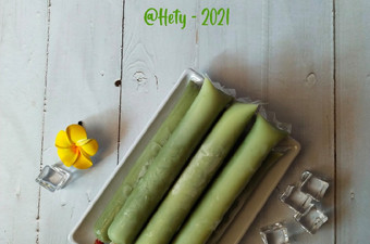 Resep Es Lilin Kacang Hijau, Enak