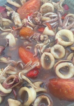 Foto resep Cumi Saus Tiram