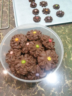 Foto resep Semprit Coklat