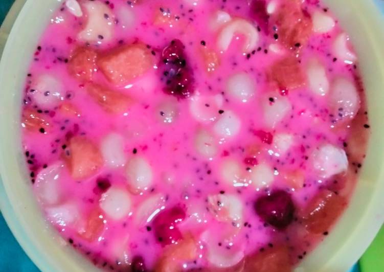 Resep Mudah Es Buah/ Sup Buah segar Ala Warung