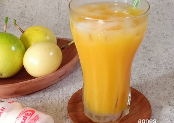 Resep Jus Markisa Yakult Oleh Agnes エミリア 💕 Cookpad