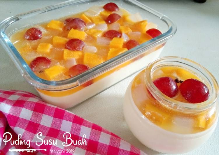 Puding Susu Buah