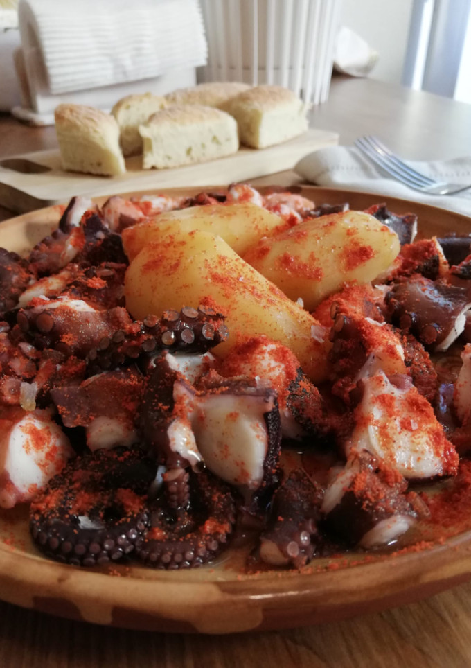 Una foto de Pulpo á feira