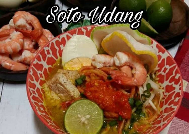 Langkah Langkah Memasak Soto Udang #MAHN yang Mudah