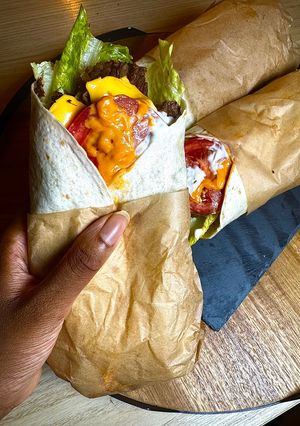 Une photo de BurgerWrap 🌯🍔