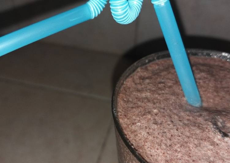 Recipe: Delicious Milkshake oreo 🍪