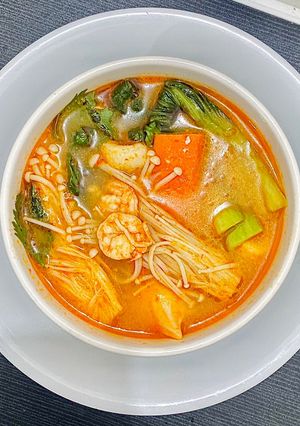 Foto resep Steamboat Tomyam super Enak