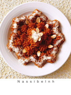 عکسی از دستور حلوای شیره ی انگور