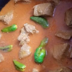 A picture of Achar Gosht.
