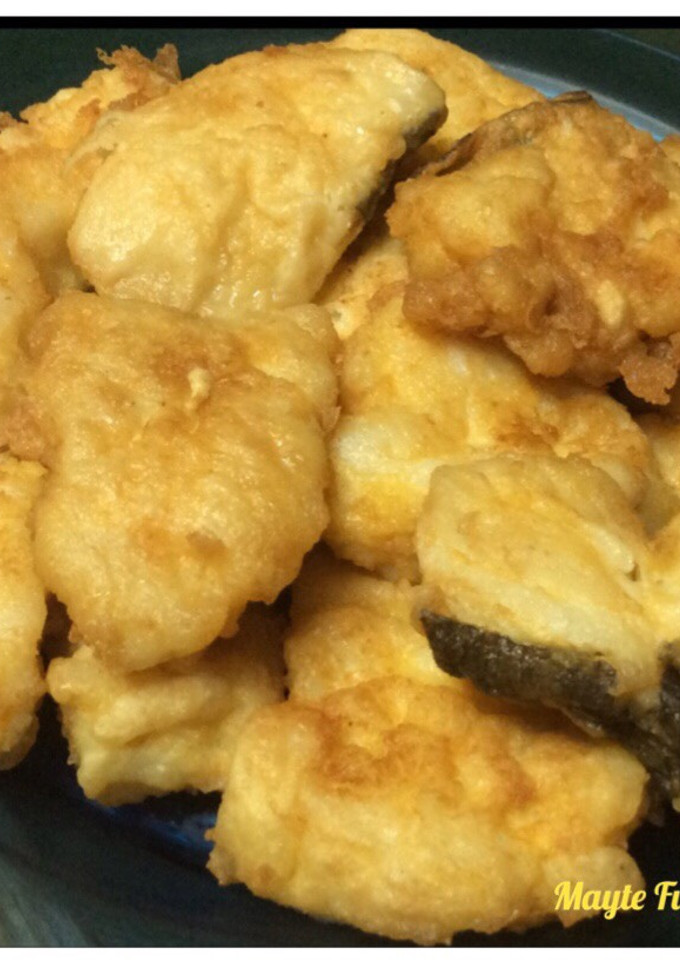 Una foto de Lomos de bacalao fresco rebozado