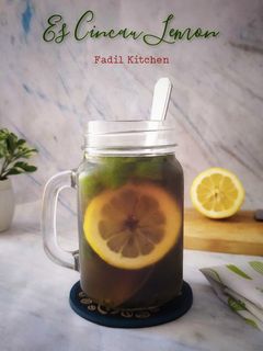 Foto resep Es Cincau Lemon