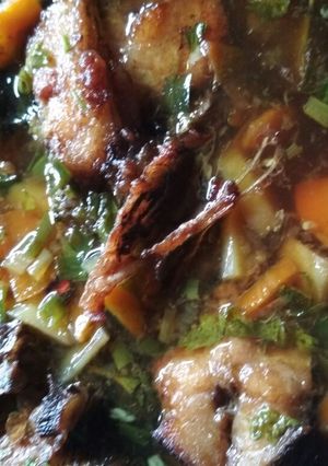 Foto resep Ikan Haruan/Gabus masak kecap