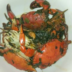A picture of Native food(🦀 crab).