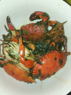 A picture of Native food(🦀 crab).