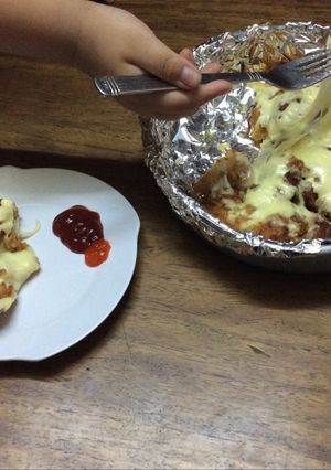 Hình của món Gà rán đút lò.