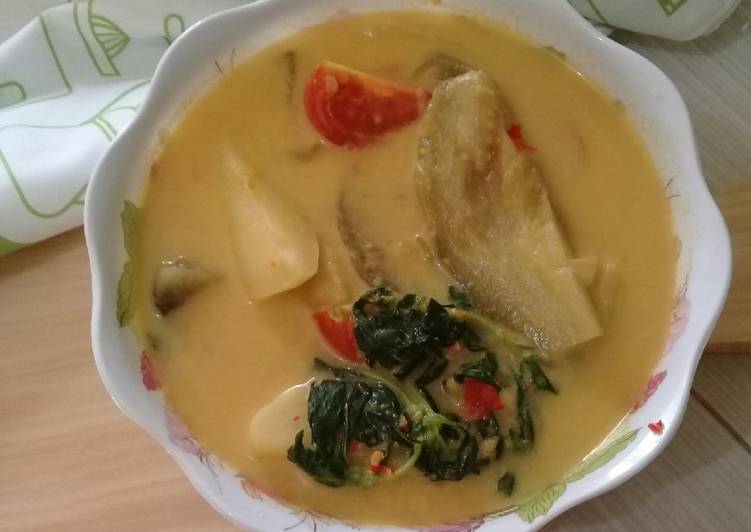 Resep masakan Gulai terong sambol pajak tiung | Resep Membuat Gulai terong sambol pajak tiung Yang Bikin Ngiler