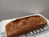 Budín de banana económico, rico y fácil