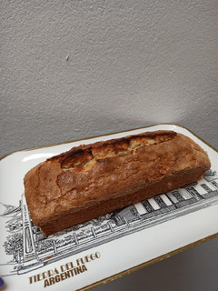 Una foto de Budín de banana económico, rico y fácil