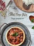Sambal Tempe Bilis bersama Daun Limau purut